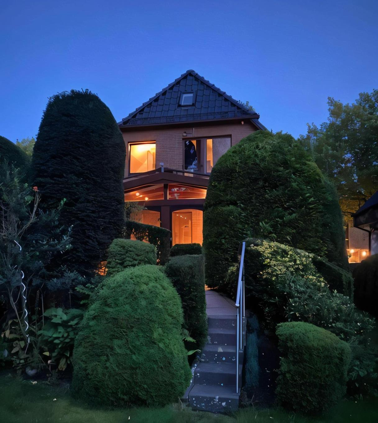 Gartenblick-Oase: Obergeschosswohnung In Hamburg-Harburg Buitenkant foto